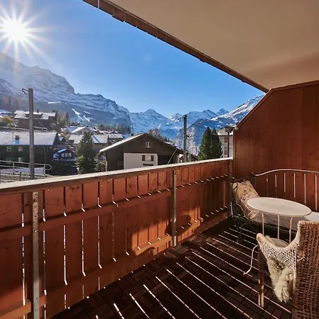 アパート Alpine Hideaway Front-row Jungfrau Views ヴェンゲン